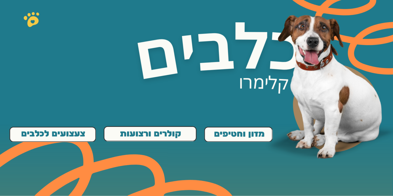 באנר כלבים - קלימרו חנות חיות