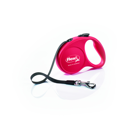 OMPvE.jpg רצועת כלב אדומה Flexi S – תמונה 1